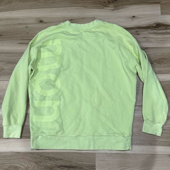 Lululemon Perfectly Oversized Crewneck Sweatshirt Neon Green Women’s 6 - Picture 4 of 4